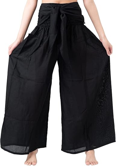 Amazon.com: LWXQWDS Pantalones Palazzo para mujer, estilo bohemio,  elásticos, de cintura alta, plisados, pierna ancha, talla S-XXL : Ropa,  Zapatos y Joyería