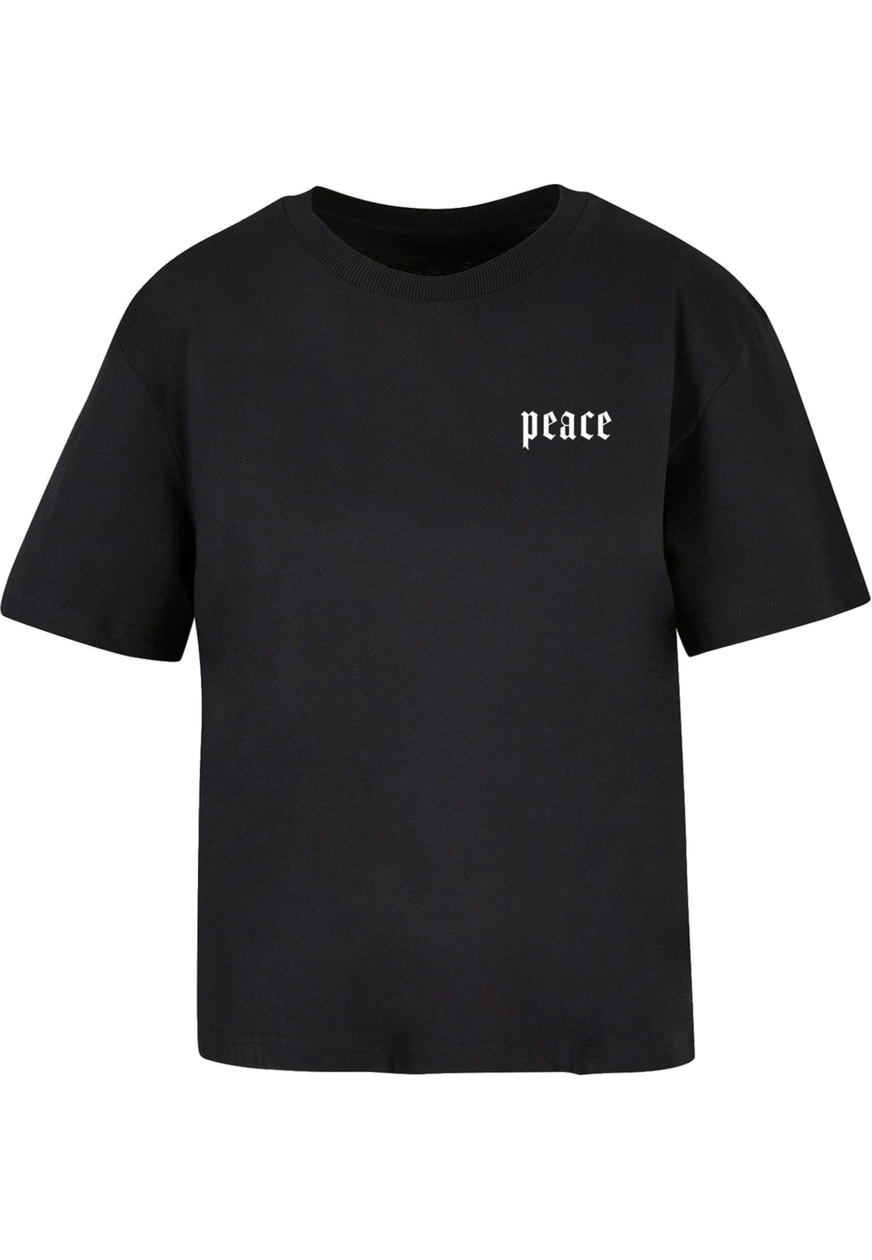 Miss Tee Damen Girls Peace Hand Tee