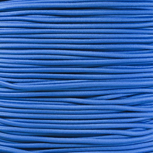 West Coast Paracord Shock Stretch Bungee Cord – 1/8 Inch Diameter (1000 Feet, Royal Blue) — image 1