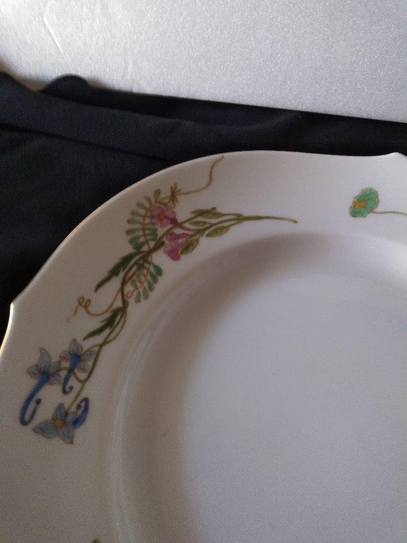 Meissen Flora Shallow Dish 8.7 inches (22 cm)