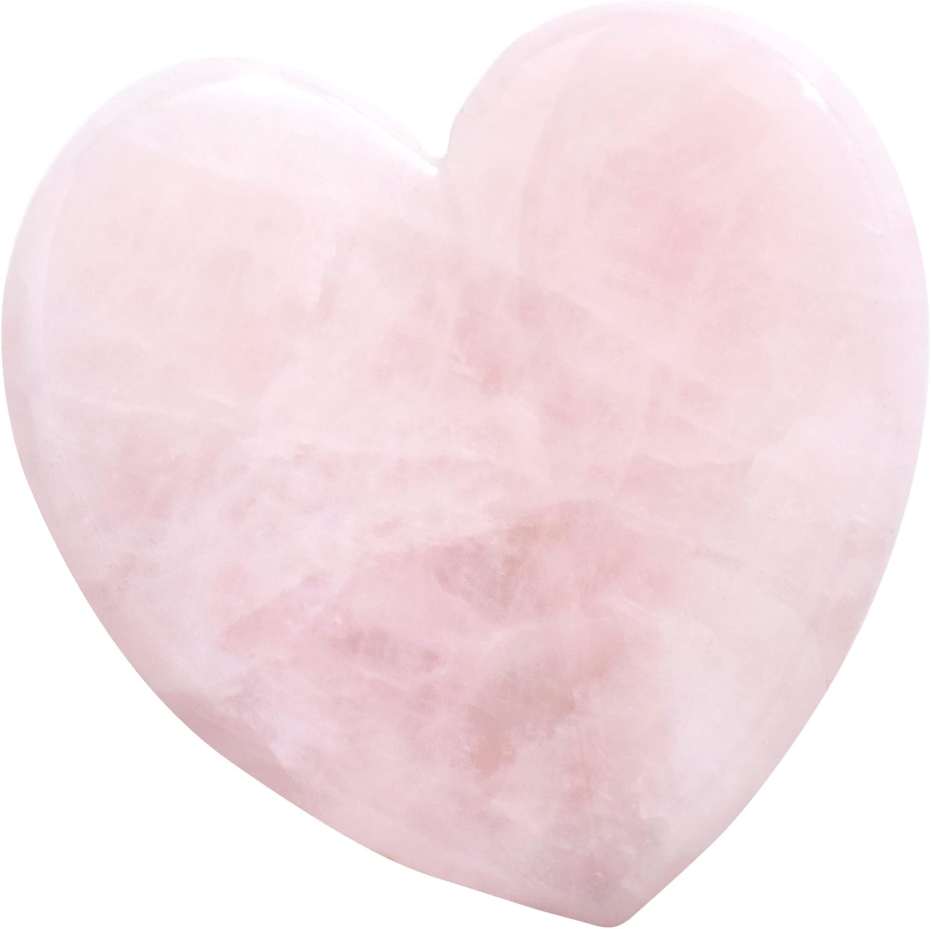 Rose Quartz Heart Facial Sculptor, Depuffing & Lifting Gua Sha, Sculpt & Tone