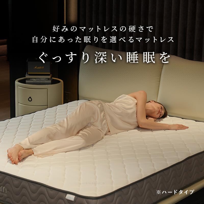 Amazon.co.jp: idream マットレス ダブル コイル1632個 厚み21cm 