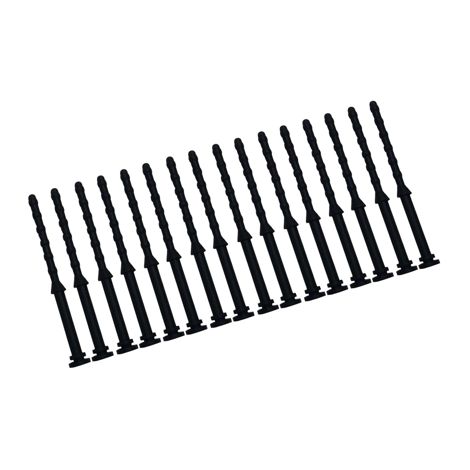 HDOYTXXM Rubber Rivets Silicone Fan Shock Absorbing Pad 16PCS Vibrations Dampening Mounts for Quiet Computer Cooling Fan Vibrations Dampening Pin