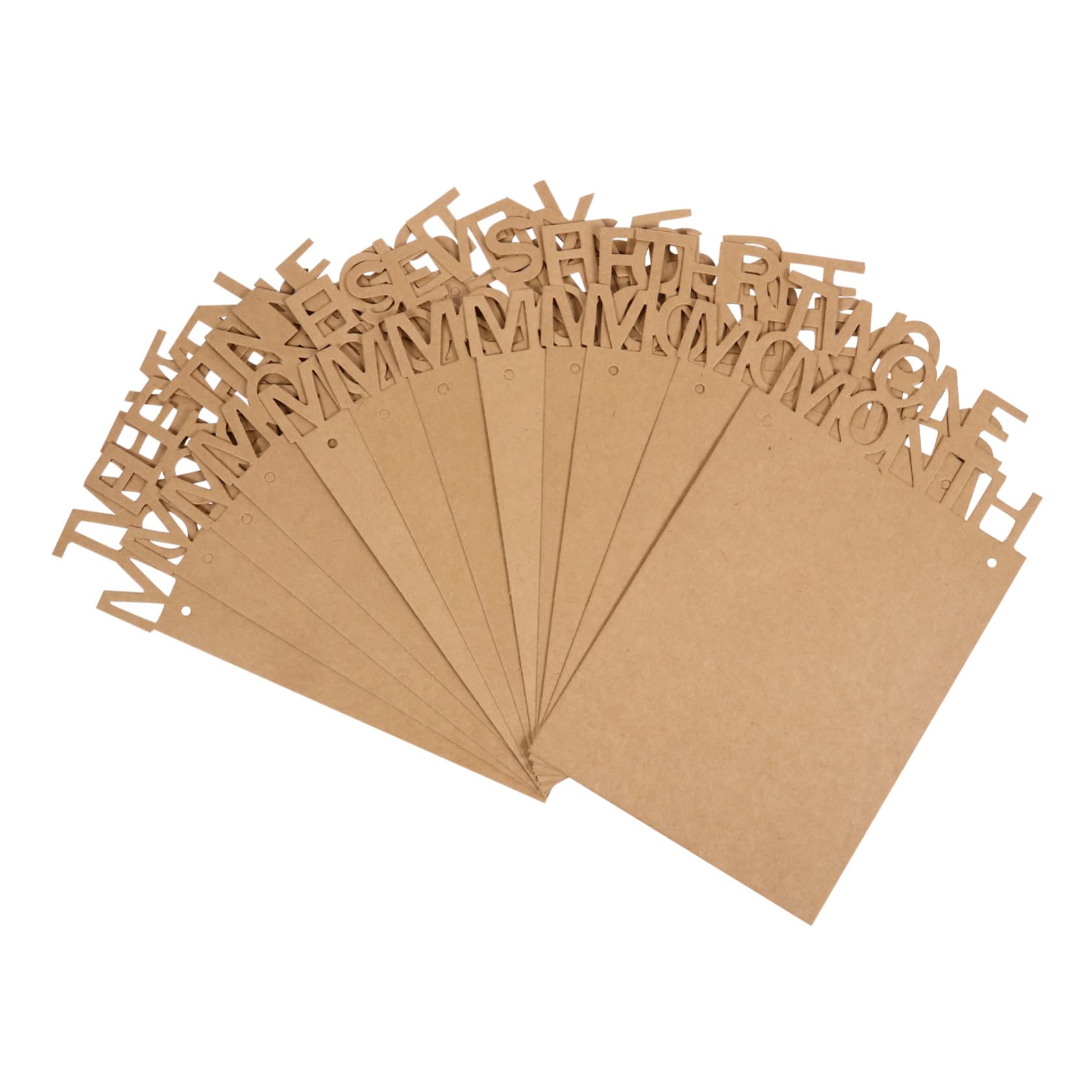 VILLFUL 1 Set 12 1st Birthday Pull Flag Wall Decoration Bunting 1st Birthday Party Photo Banner Flag Banner 1st Birthday Decorations Wedding Photo Folder Kraft Paper Material