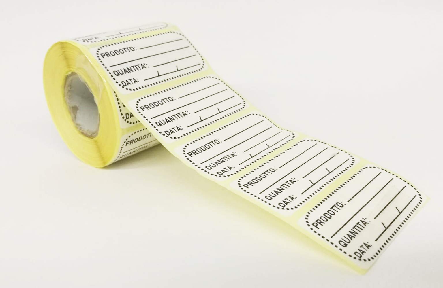 1000 Etichette Adesive Bianche 50x25mm - Rotolo Multiuso Per Casa E Ufficio - Foto 9