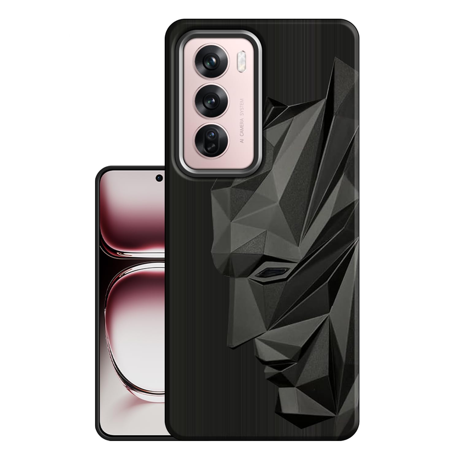 VIDO Exclusive Soft Back Case Cover for Oppo Reno 12 Pro 5G (Shock Proof |360 Degree Complete Protection) (B0DBLDTLFB) Amazon Price History, Amazon Price Tracker