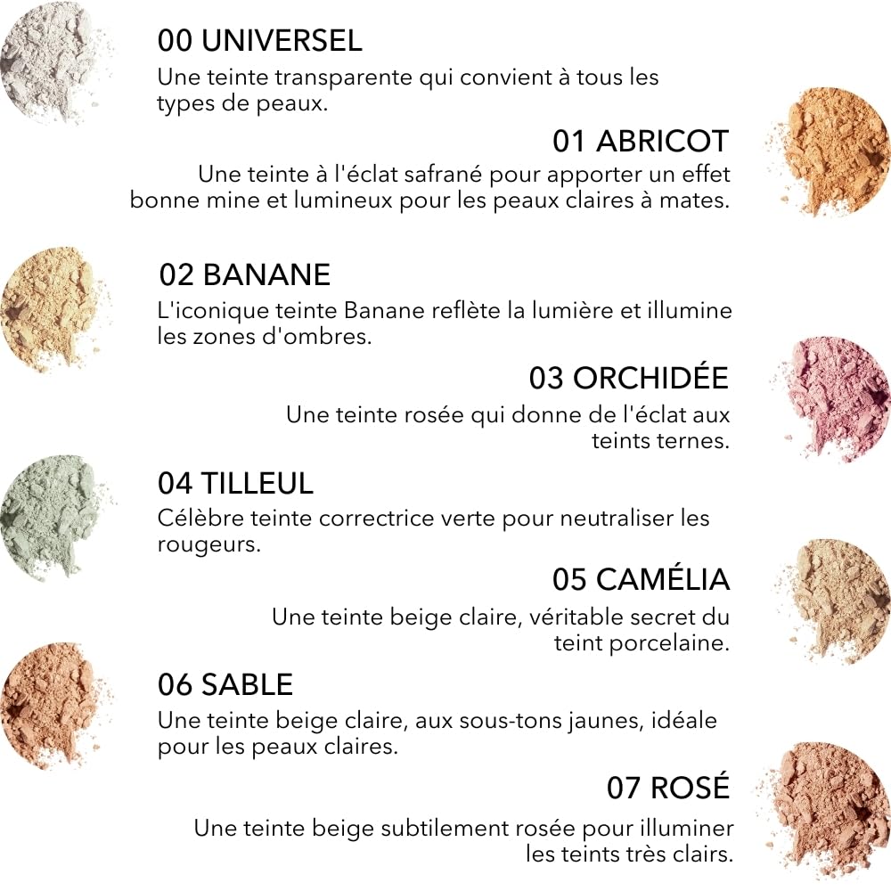 T. LeClerc – Kompaktes Puder, Dermophile Pflegeformel, Farbton 06 Sand, Made in France, dermatologisch getestet