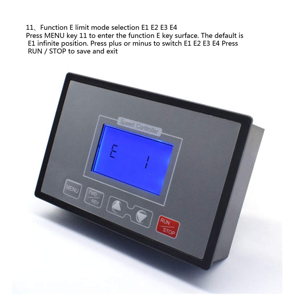PWM Regulador de velocidad del motor DC10-55V 60A Controlador de voltaje ajustable R