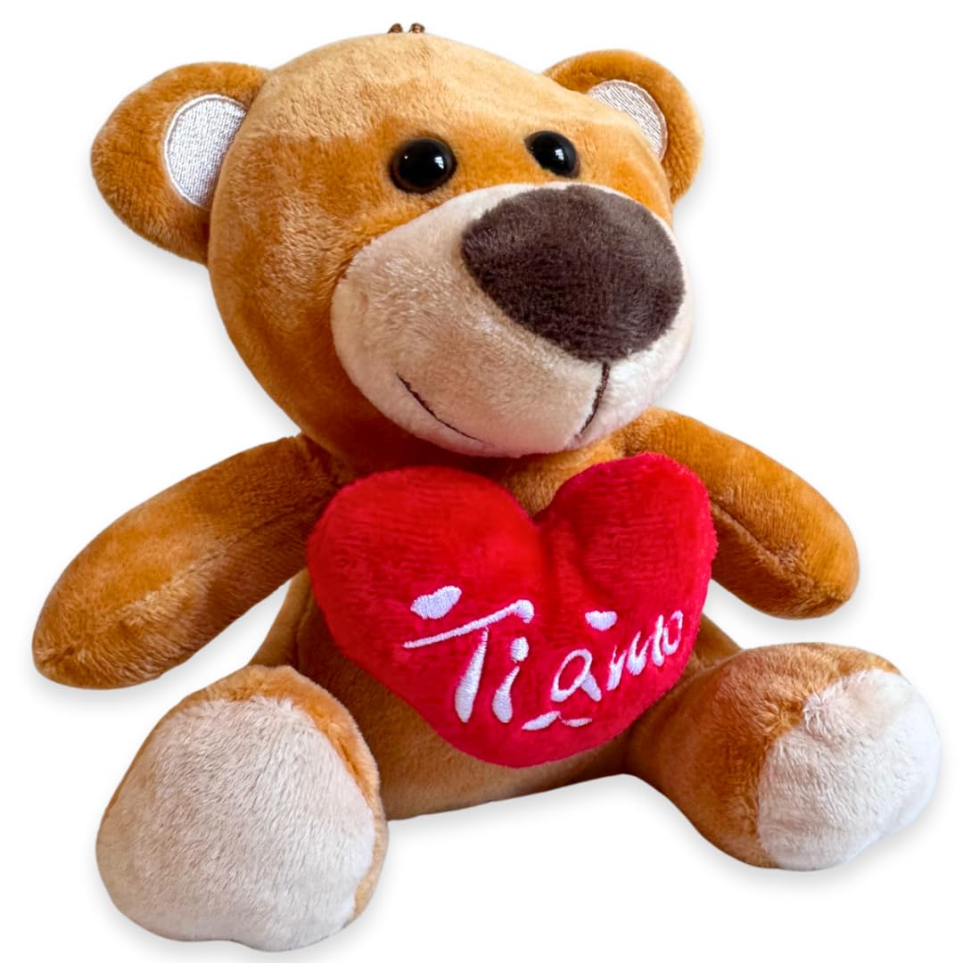 Baci Perugina Regalo Originale Festa della Mamma 2025 - Orsacchiotto + 37,5grammi Baci Perugina Tubino + Rosa Rossa