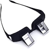 Valuu Lazy Glasses Bed Prism Glasses Spectacles Horizontal High Definition Glasses Prism Periscope Lie Down Eyeglasses for Reading and Watch TV in Bed Unisex