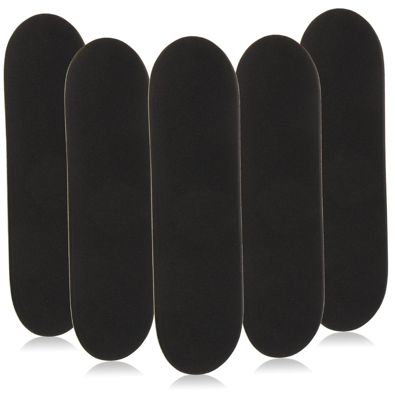 Vaguelly 5kawałki Sztuk Taśmy Antypoślizgowej Do Fingerboardu Łatwa Aplikacji z Materiału Pu Akcesoria Do Deskorolki Zapewniające Pewny Chwyt i Kontrolę