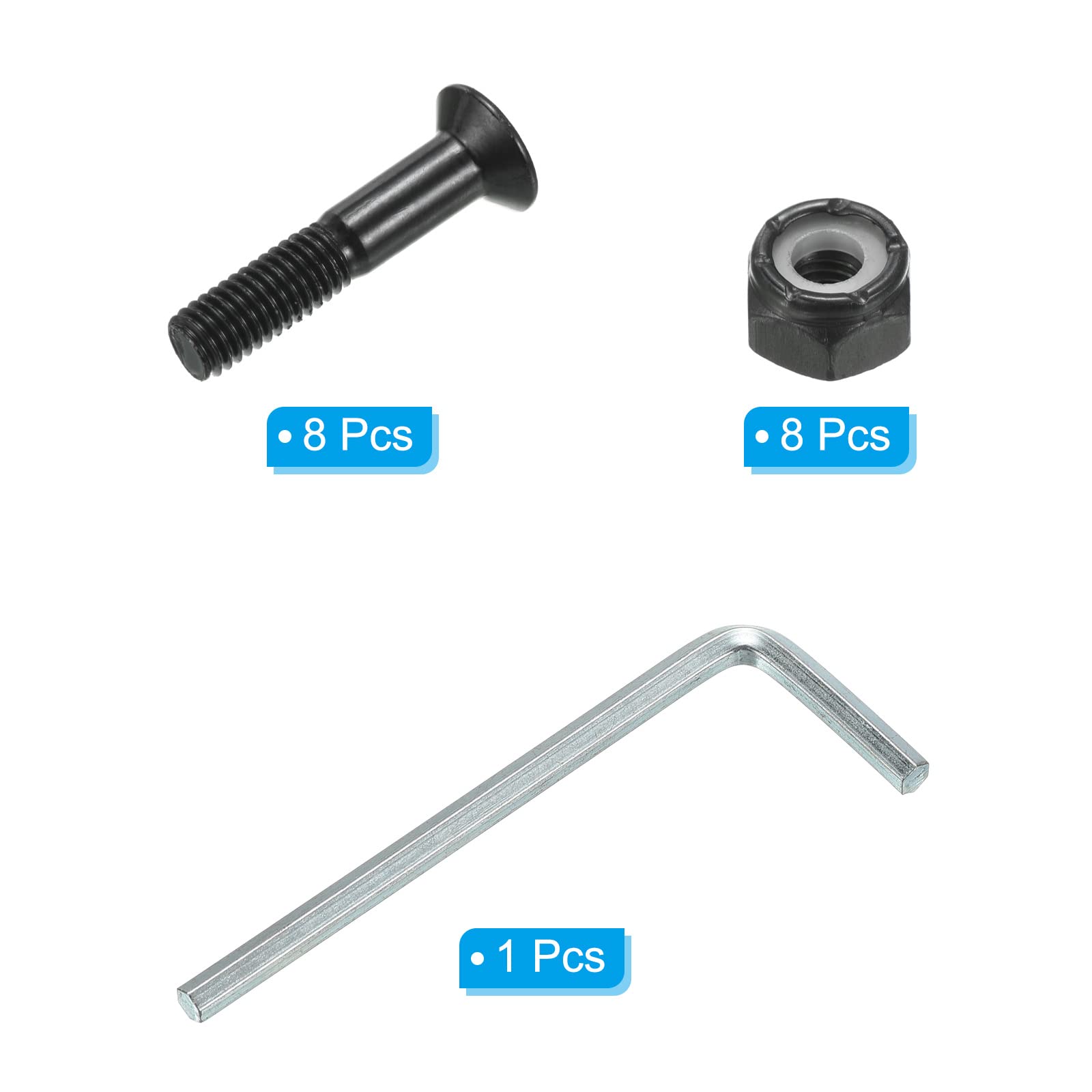 Produktbild von Platinen Schrauben Mutter M3 25 Mm Metall 8-teilig - IoT Powered By