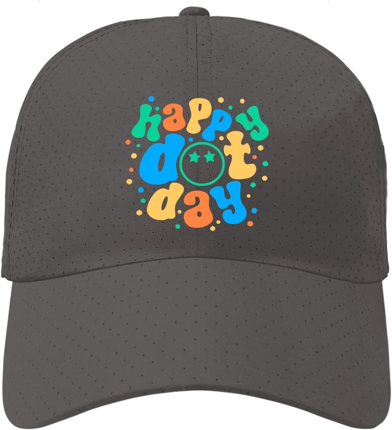 Happy Dot Day Golf Hat Funny Cap for Grandpa