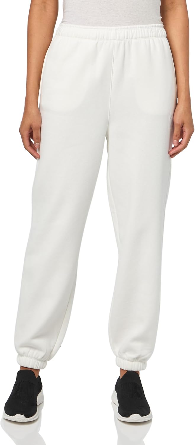 Tommy Hilfiger Womens Monochromatic Logo Patch Fleece Jogger