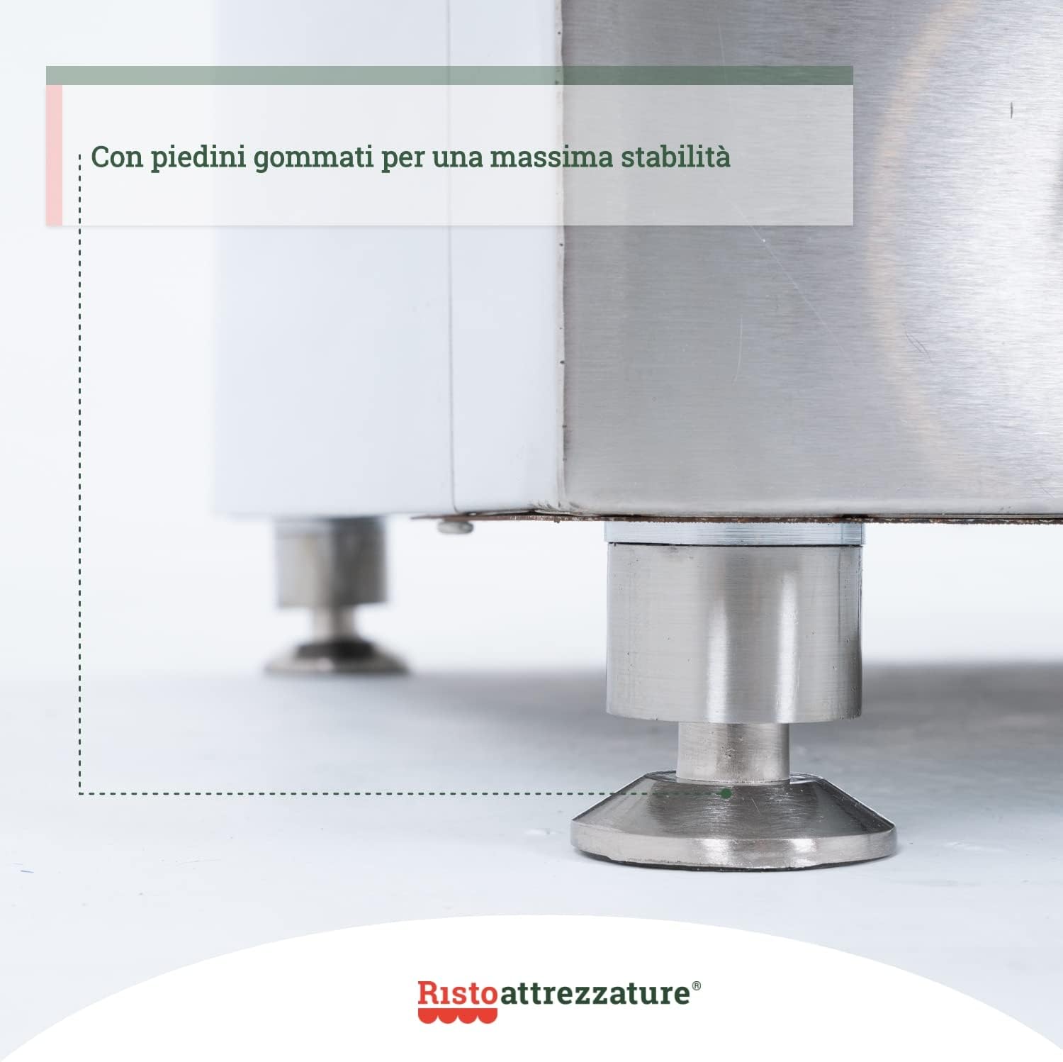 Friggitrice Elettrica Singola Vasca, Professionale in Acciaio Inox - con Rubinetto di Scarico - 30 Litri, Capacità Olio 23 Litri - 220 Volt Friggitrice Elettrica Singola Vasca, Professionale in Acciaio Inox - con Rubinetto di Scarico - 30 Litri, Capacità Olio 23 Litri - 220 Volt