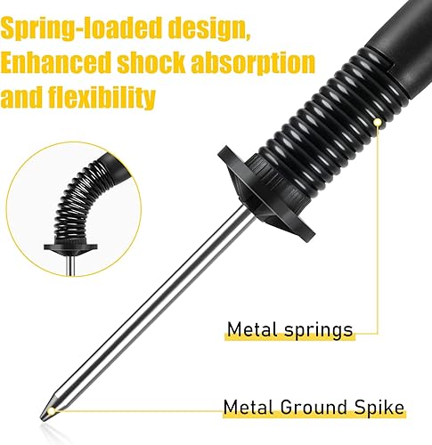 Miniatura 3 de Equipo de entrenamiento de agilidad de fútbol 6 postes de agilidad de fútbol, escalera de agilidad de 20 pies, 10 conos de fútbol, 1 cuerda de