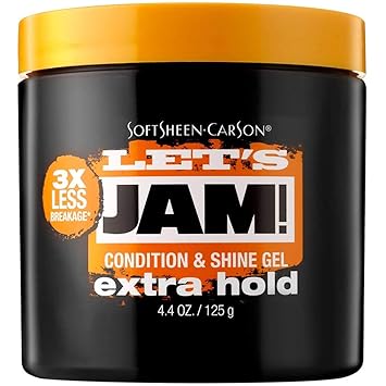 SoftSheen-Carson Let 039;s Jam! Shining and Conditioning Gel - Extra Hold, 4.4 oz