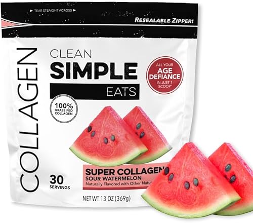 Clean Simple Eats Colágeno (sandía agria)