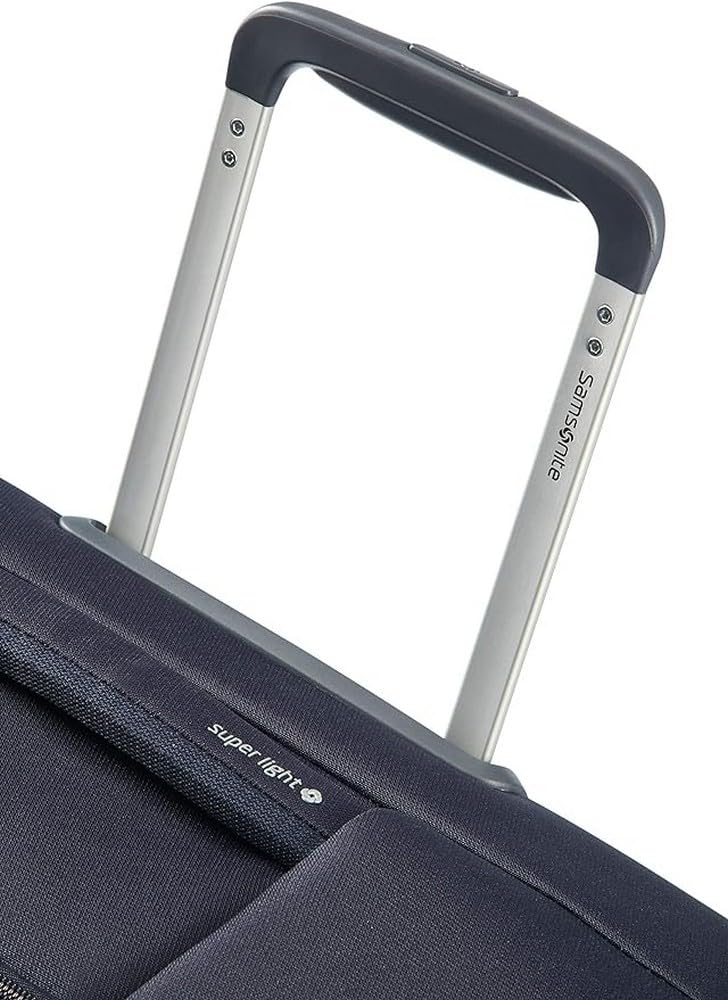 Samsonite Base Boost - Weichgepäck Koffer 78 cm Groß, Trolley Koffer mit 4 Rollen, TSA-Schloss, Leicht & Erweiterbar, 105 L, Blau (Navy Blue)
