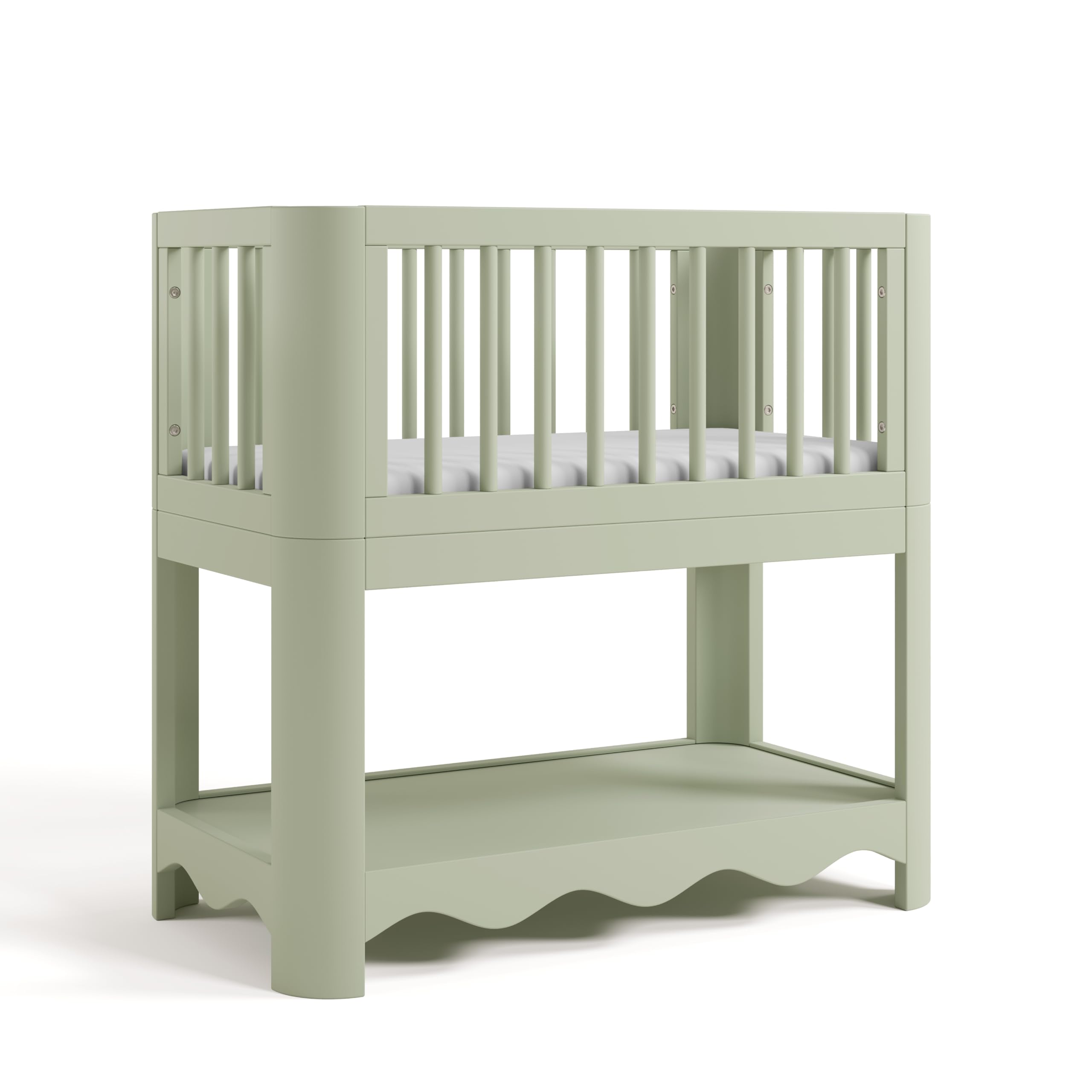 Storkcraft Casablanca 3-in-1 Convertible Bassinet, Sage