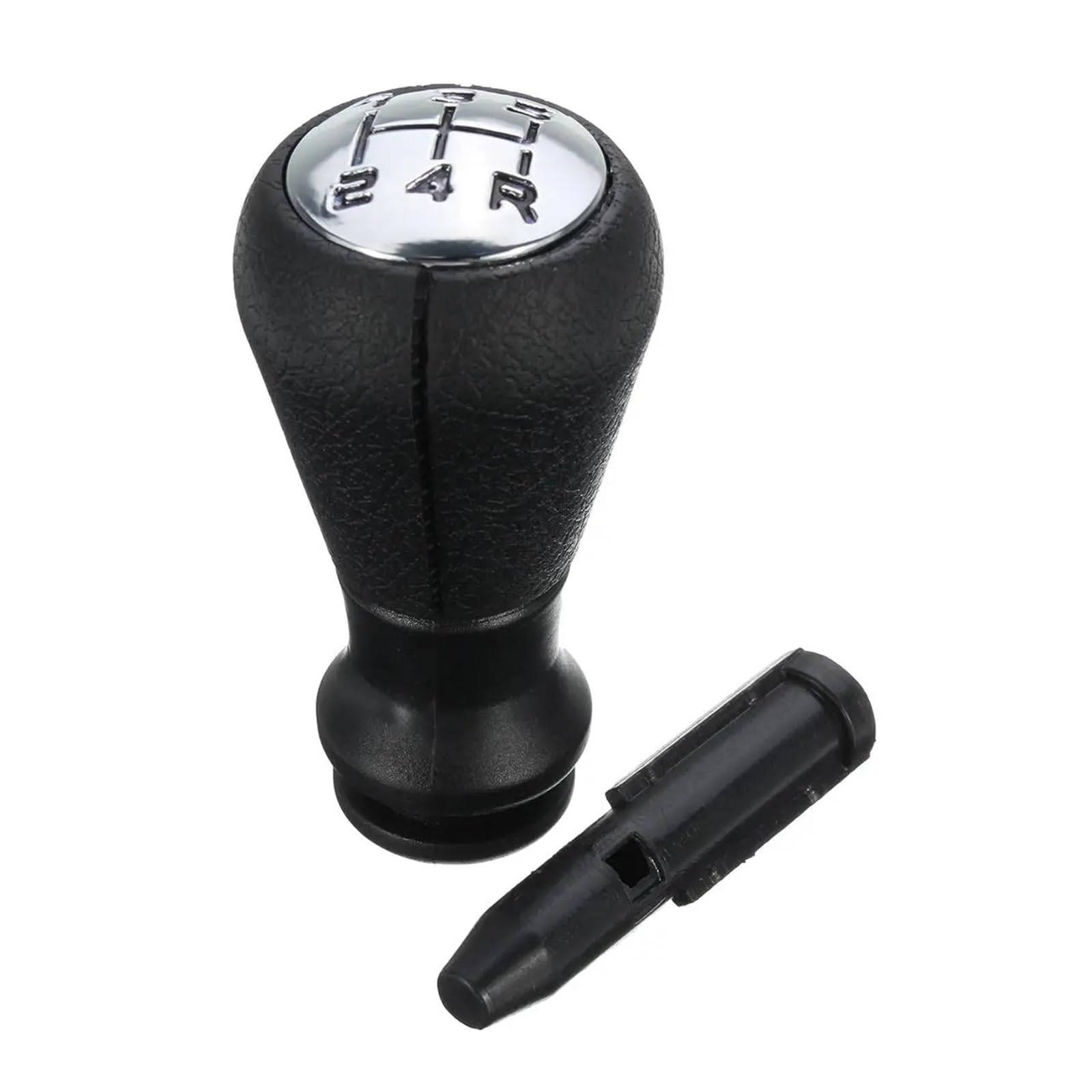 Jxewmtmc for Peugeot 207 307 406 5-Speed Manual Car Gear Shift Knob Lever Shifter with Gaitor Cover Gear Stick Shift Cover(Shift knob Head)