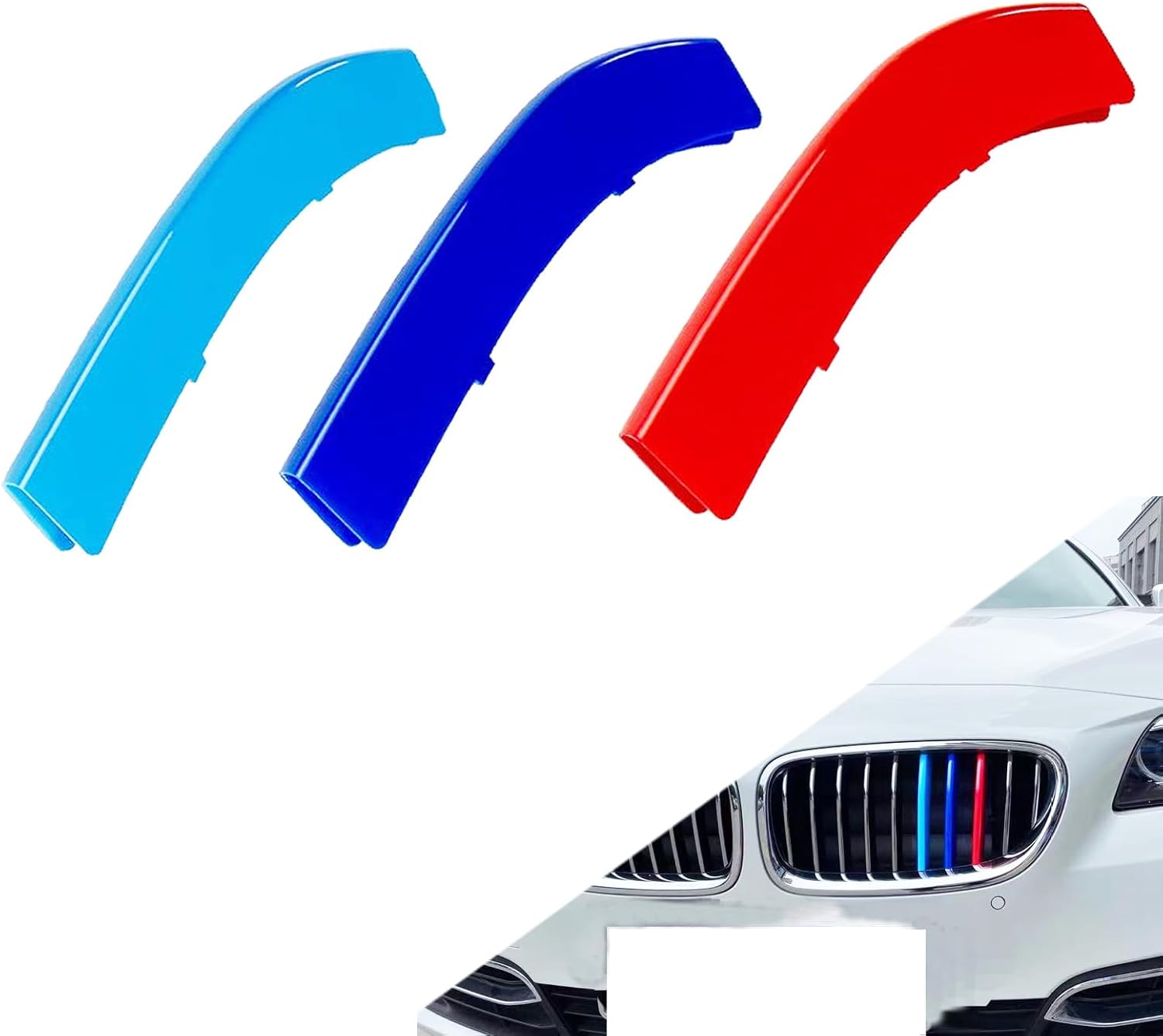 Grille color stripes Compatible with bmw accessories 2020-2022 G11 7 Series LCI 740i 750i 750Li 760Li 8-Beam