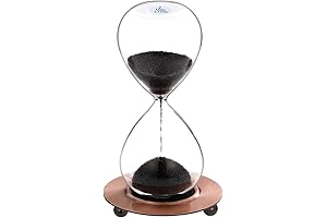 SuLiao Magnetic Hourglass Sand Timer: Stylish Desk Decor and Functional Timekeeper