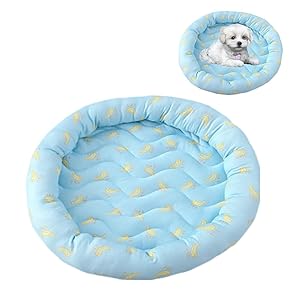 Genérico Alfombra Refrescante para Perro Y Gato - Esterilla De Refrigeración | Cama Refrescante para Perros | Manta Cama Refrescante para El Verano | Refrigeración Plegable para Animales domésticos