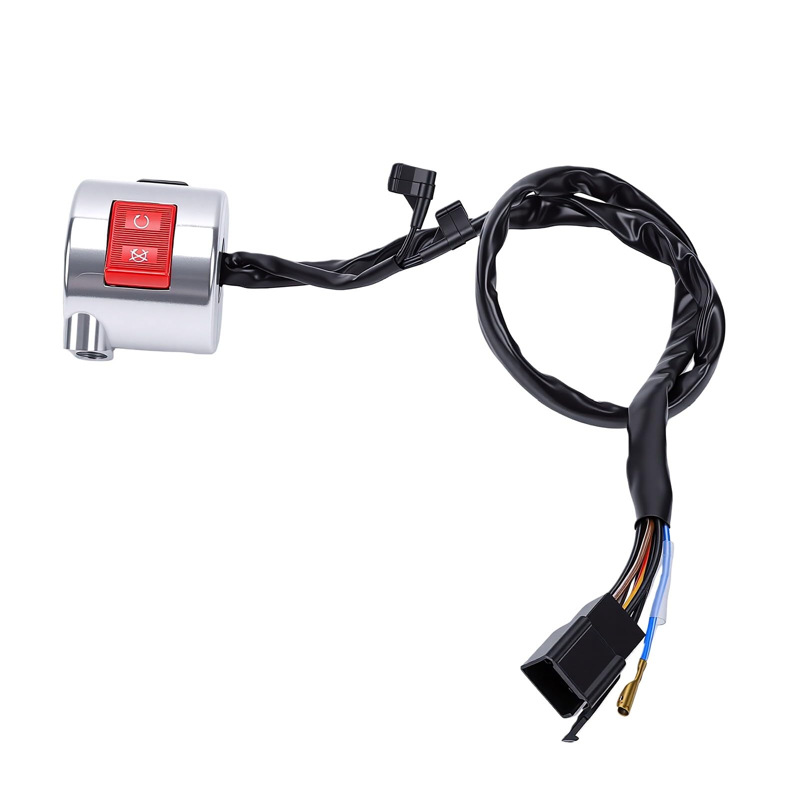 Fydun Handlebar Engine Start Switch Motorcycle Start Stop Kill Switch