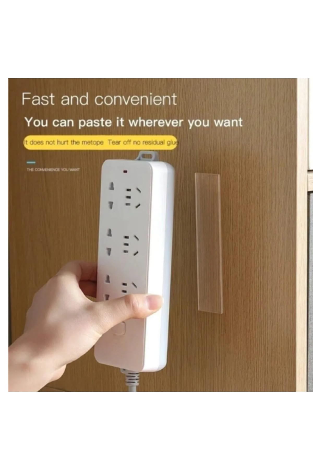 mucit home 3 Metre Yüksek Mukavemetli Çift Taraflı Doku Bandı Bant-Nano Teknolojili-Süper Güçlü Bant