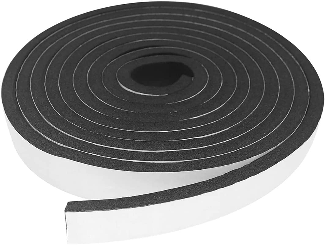 Rpi shop - Gasket Black Foam Single Sided Adhesive Tape, Insulation Foam Strip, 25mm (width) x 5mm (form thickness) x 10-meter length (B09D95P1KC) Amazon Price History, Amazon Price Tracker
