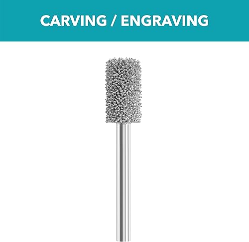Miniatura 2 de Dremel 9933 Diente estructurado Carburo de Tungsteno Cutter, Gris