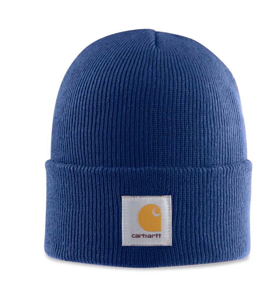 Carhartt Knit Cuffed Beanie, Gorro de punto, Unisex adulto, Azul niebla, Talla única — view 42