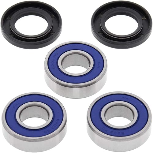 Miniatura 1 de All Balls Kit de rodamientos de rueda trasera compatible con Kawasaki KX85 2001-2019