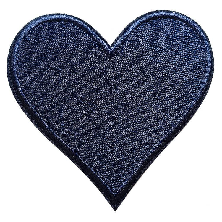 Heart stitch denim navy blue sサイズandmary ANDMARYHeart stitch