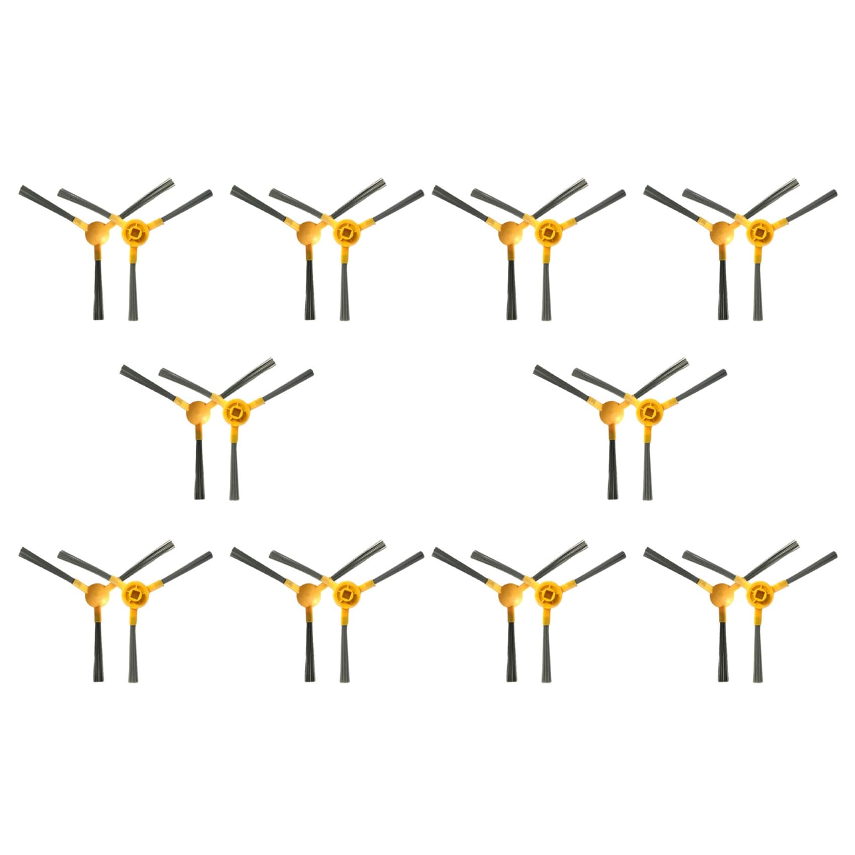 Hndhbfgrt 20Pcs Side Brushes for T550W T560H Robot Vacuum Cleaner Replacement Home Cleaning Accessories