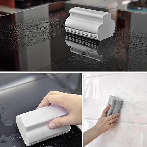 Miniatura 3 de Esponja limpiadora húmeda, cepillo de limpieza de esponja, plumero para limpiar persianas, vidrio, zócalos, rejillas de ventilación, barandillas,