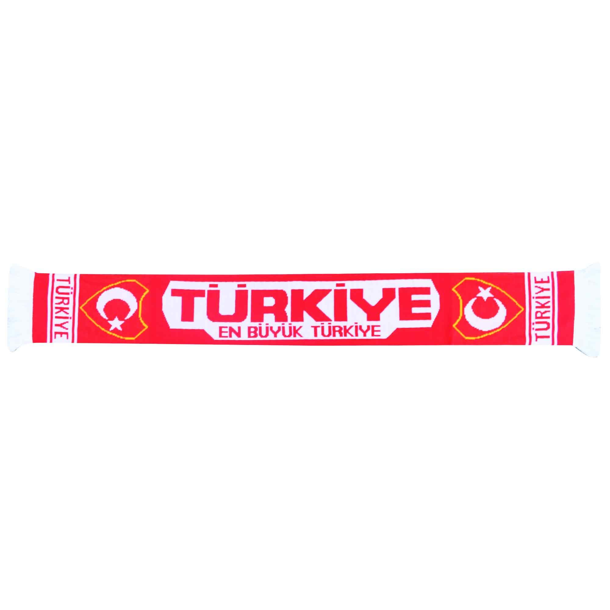GIFTS 4 ALL Turkey Football Supporters Scarf, Türkiye Football Fans Scarf, Türkiye Souvenir Scarf, Turkey Match Day Scarf - Image 2