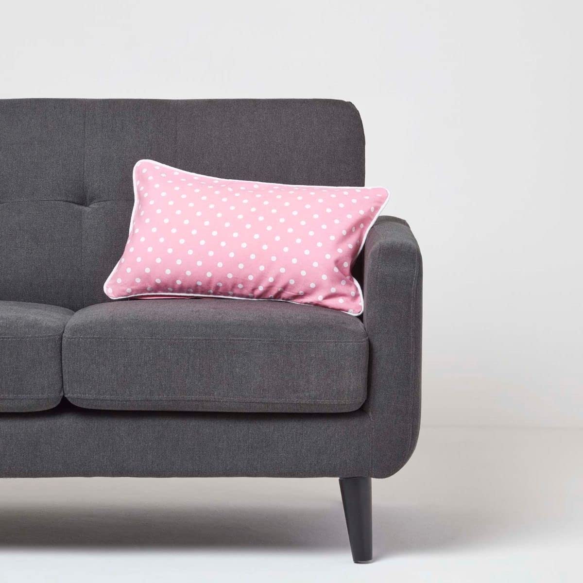 Federa Per Cuscino Cilindrico Homescapes - Microfibra Ipoallergenica 30x9cm Lavabile, Bianco - Foto 14