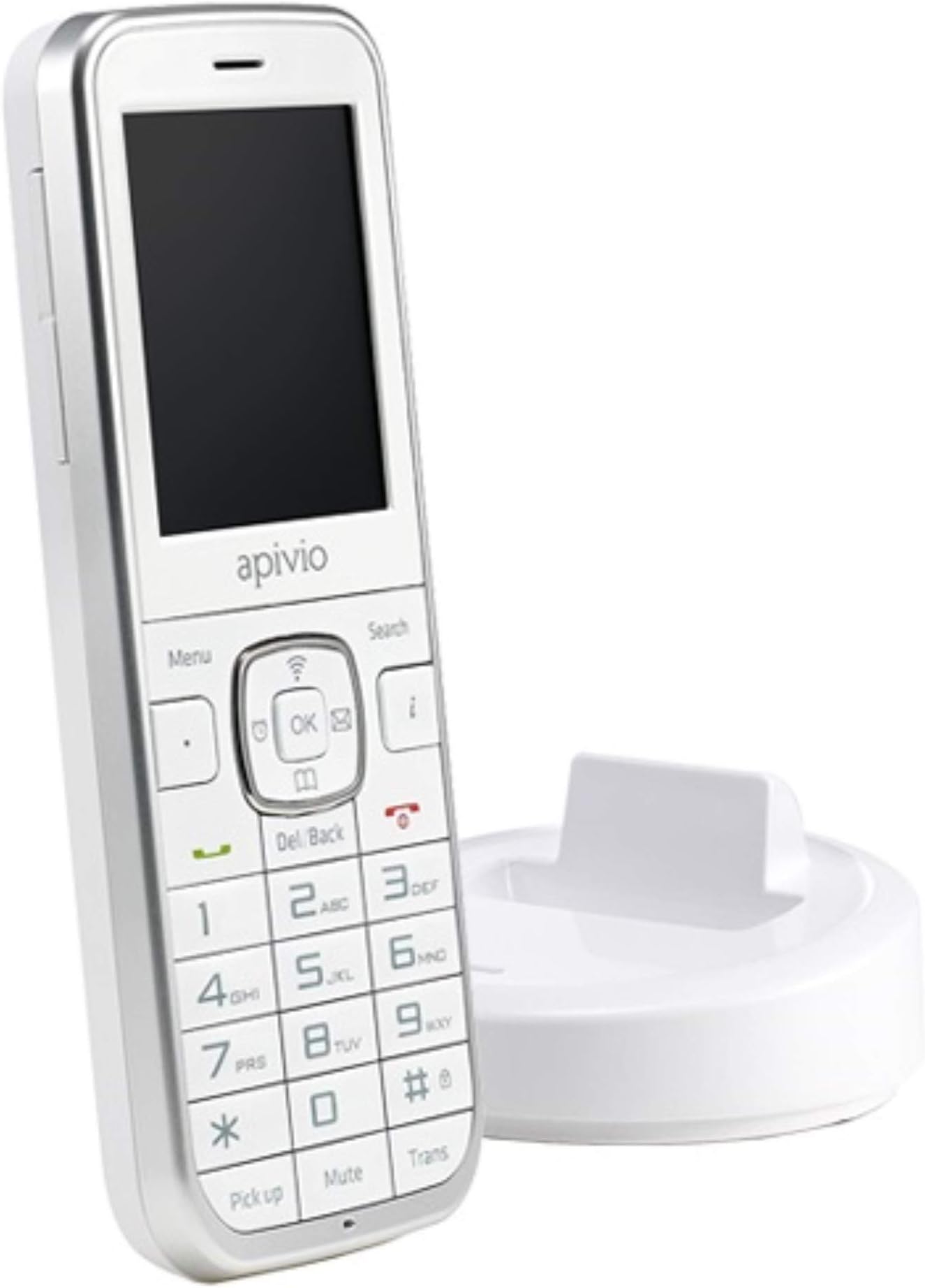 APV-WPL20-WH Liberty L2 Portable Wi-Fi VoIP Phone with 2.4" Display, White