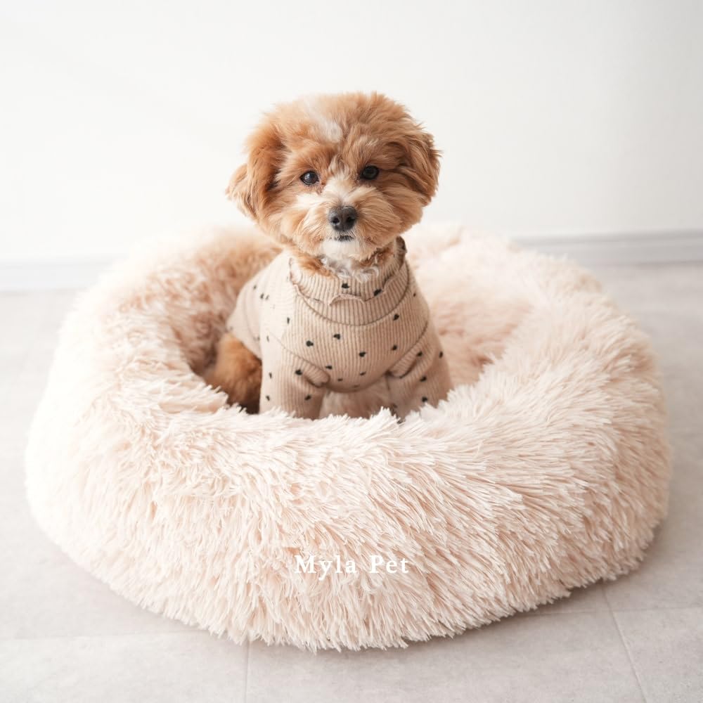 新品 未使用 犬 ベッド ペット マイラペット 犬用ベッド 洗い替えカバー付き Amazon | 【マイラペット公式】MYLA PET ドッグベッド, 日本製, 洗える