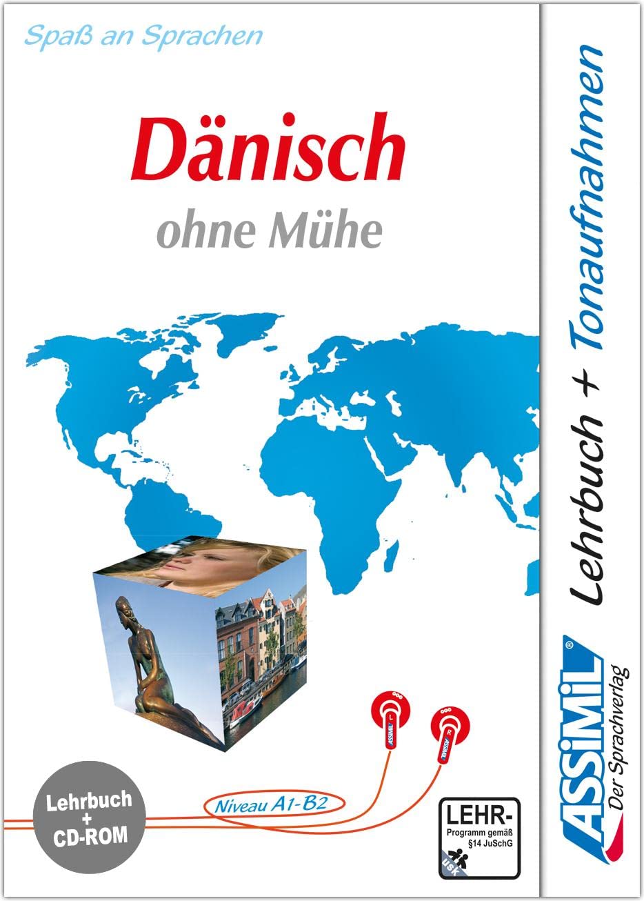 Assimil Verlag Assimil Dänisch Ohne Mühe. Lehrbuch Mit Cd-Rom: Lehrbuch (Niveau A1 - B2) Und Cd-Rom