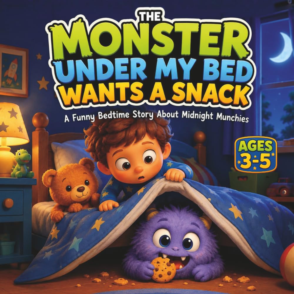 The Monster Under My Bed Wants a Snack: A Funny Bedtime Story About Midnight Munchies