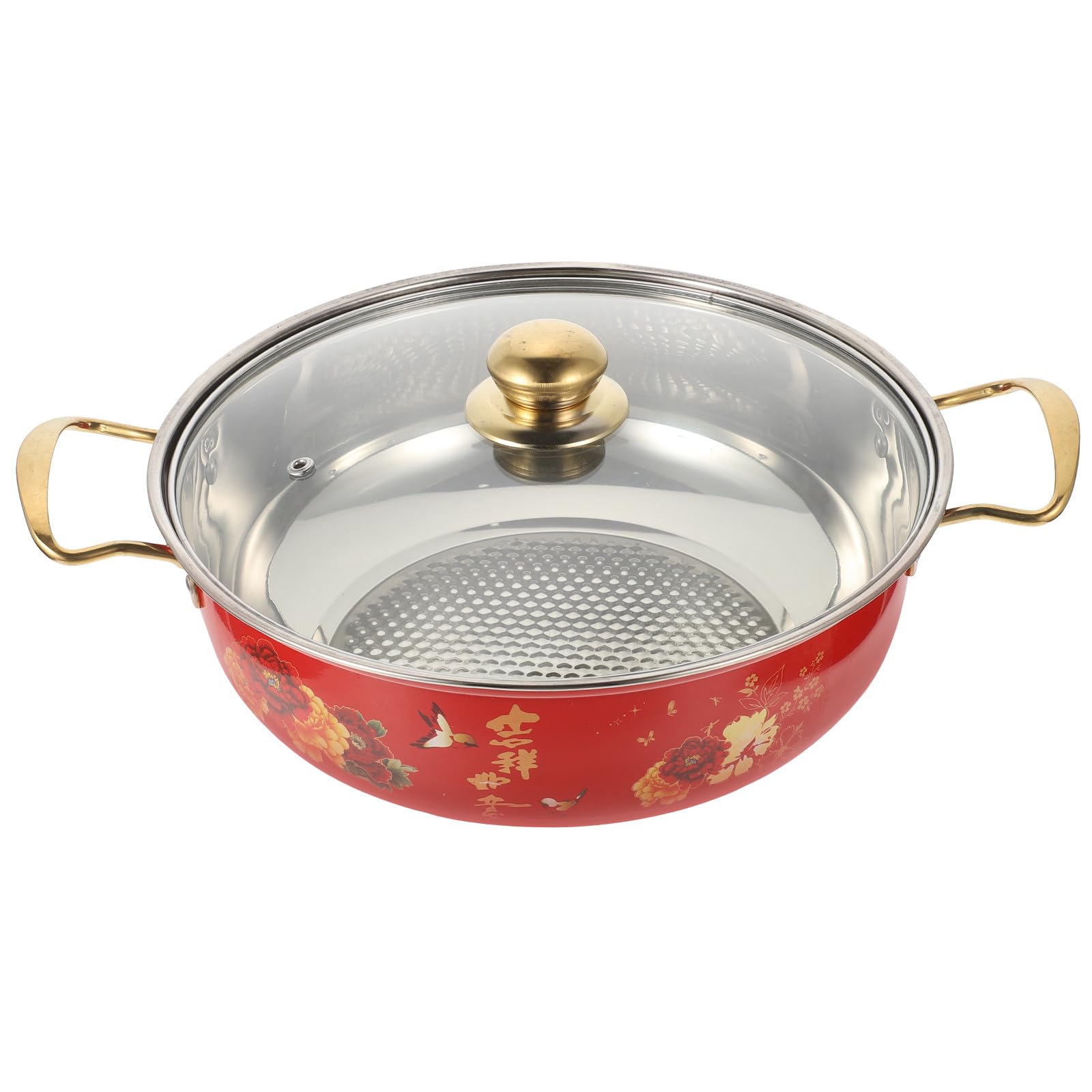 Marmite à induction avec surface texturée anti-rouille pour hot pot