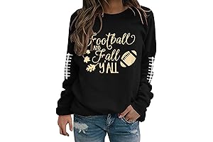 Game Day Football Sweatshirt: Huddle Up for Comfort and Style