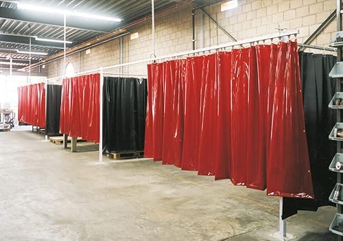 Heavy Duty Industrial Commercial PVC Vinyl Welding Curtain Walls New (6x13ft.)