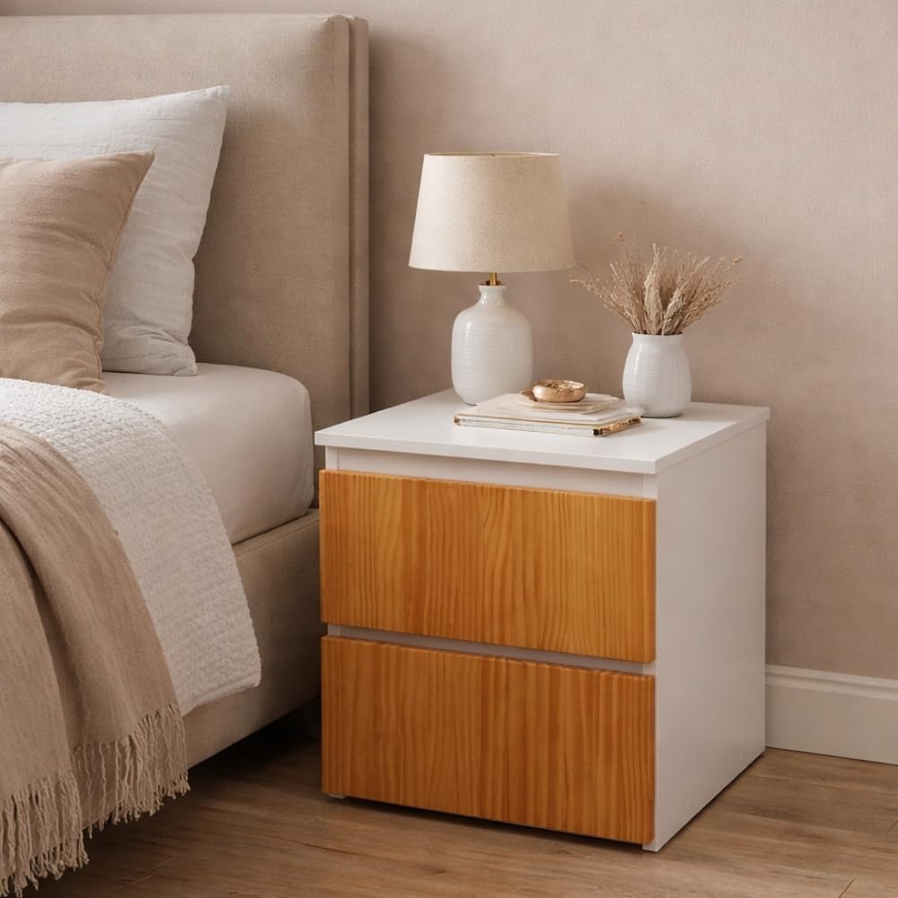 Comodino con scomparto nascosto e serratura NFC - ideale per riporre denaro in modo sicuro - una cassaforte mimetica