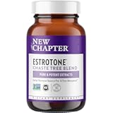 New Chapter Menopause Supplement - Estrotone Herbal Hormone-Balance Blend with Black Cohosh to Reduce Hot Flashes & Night Sweats - 30 ct Vegetarian Capsule