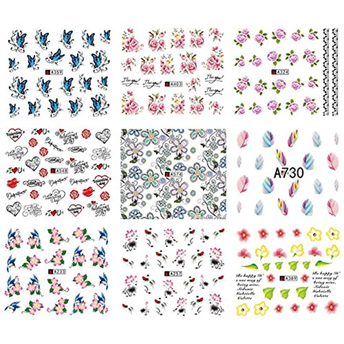 Brussels08 - Decalcomanie autoadesive per unghie