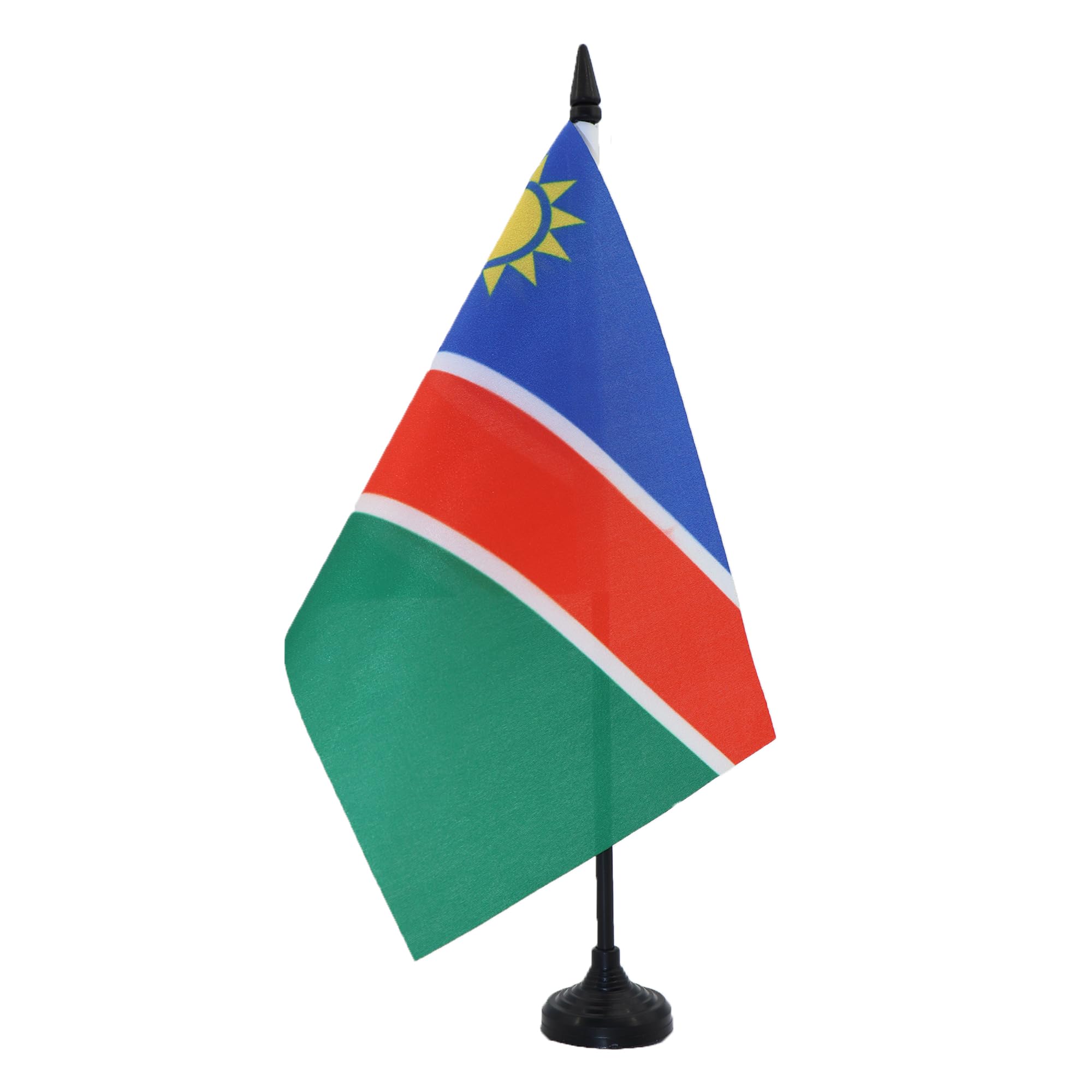 AZ FLAG Namibia Table Flag 6x8 in 100D Polyester Plastic Base